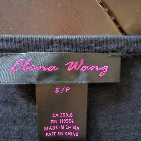 Elena Wong size Small Sweater Dress - Picture 2 of 8